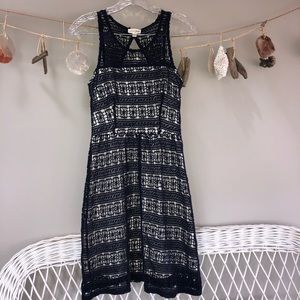 navy blue dress